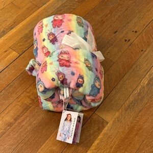 Rainbow Plush Kids Blanket la bu bu inspired